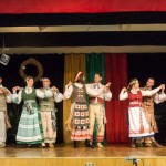 Programą užbaigė tautinių šokių kolektyvas „Aitvaras“