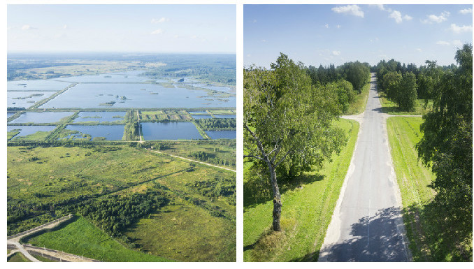 Vilniaus kraštas iš paukščio skrydžio