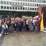 Ribentropo ir Molotovo pakto pasirašymo 75-ųjų metinių minėjimas Stokholmo centrinėje aikštėje