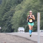 Šiemet dvyliktuką „Hood to Coast“ maratone dalyvauti subūrusi Portlande apsigyvenusi Inga Sadaunikaitė-Kozhevnikov pati bėgo sunkiausią maratono etapą kalnuose.