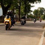 Motociklų ralio dalyviai atvyksta į Užpalius