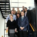 Prof. dr. J. Liesienės (KTU) ir prof. med. dr. G. Juodžbalio (LSMU) vadovaujamos mokslinės grupės. B. Barauskaitės nuotr.