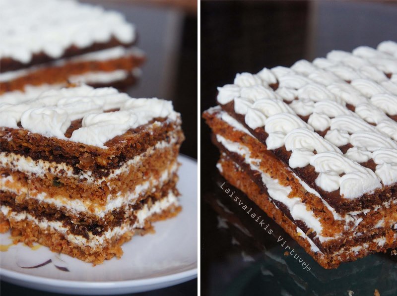 Morkų tortas