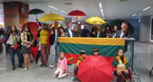 Kijevo lietuviai Lietuvos atstovus „Eurovizijoje“ apsupo dėmesiu