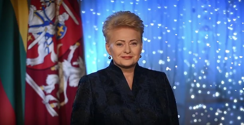 Prezidentės sveikinimas šalies žmonėms Naujųjų metų proga