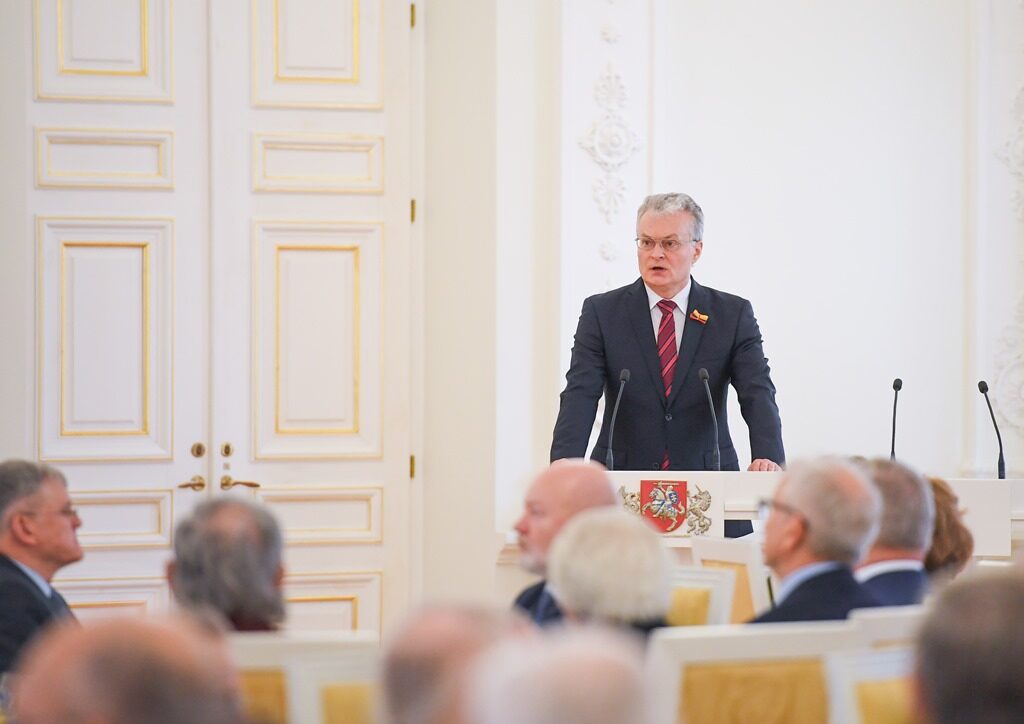 Prezidento Gitano Nausėdos kalba šventiniuose pusryčiuose