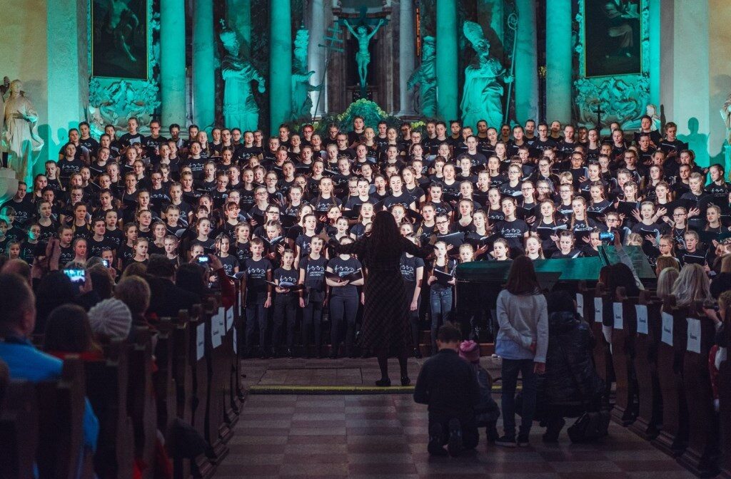 Jungtinis Lietuvos vaikų choras dovanos nemokamą koncertą. Organizatorių nuotr