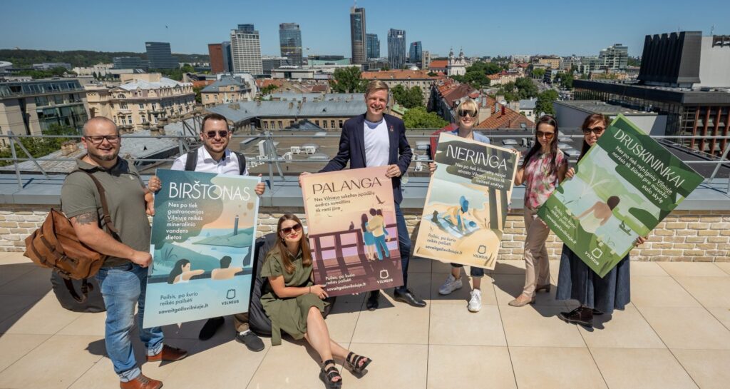 Vilnius skelbia šios vasaros turizmo sezono šūkį: „Poilsis, po kurio reikės pailsėti“