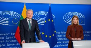 Prezidentas Europos Parlamente: „ES piliečiai supranta, kad Ukrainos kova – tai ir jų kova“