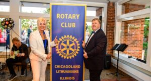 Naujasis Čikagos lietuvių „Rotary“ klubo prezidentas: „Pasaulį regime tokį, kuriame žmonės vienijasi ir kuria ilgalaikius pokyčius“