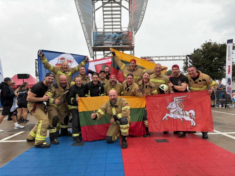 Lietuvos ugniagesiai – stipriausi pasaulyje