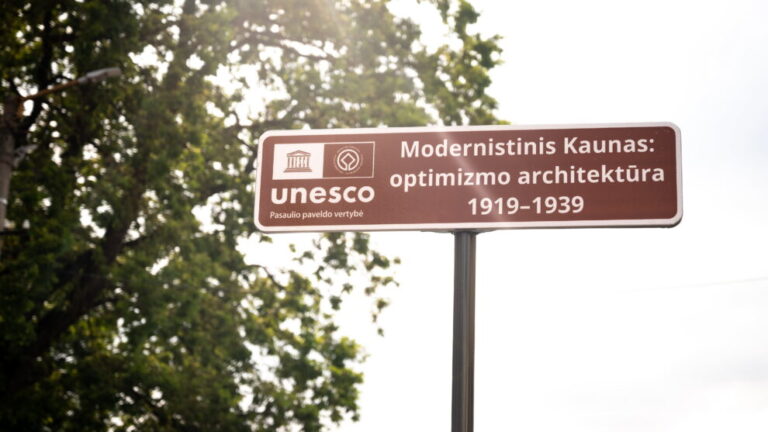 Kaune iškilę ženklai leis lengviau atpažinti UNESCO pasaulio paveldo teritoriją